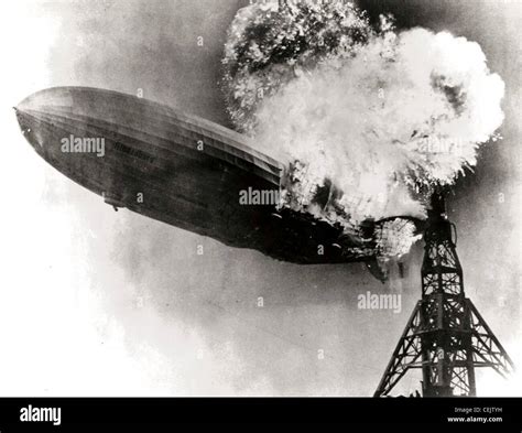 Actual Zeppelin Crash! Aka Hindenburg Airship Disaster.